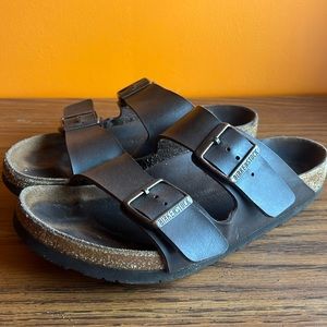 Brown Birkenstock sandals. Size 8.